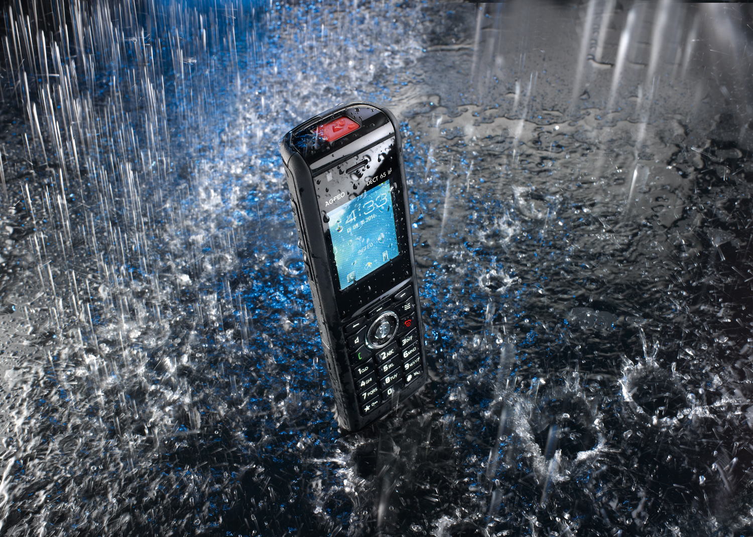 DECT 65 IP, mit Wasser Hintergrund