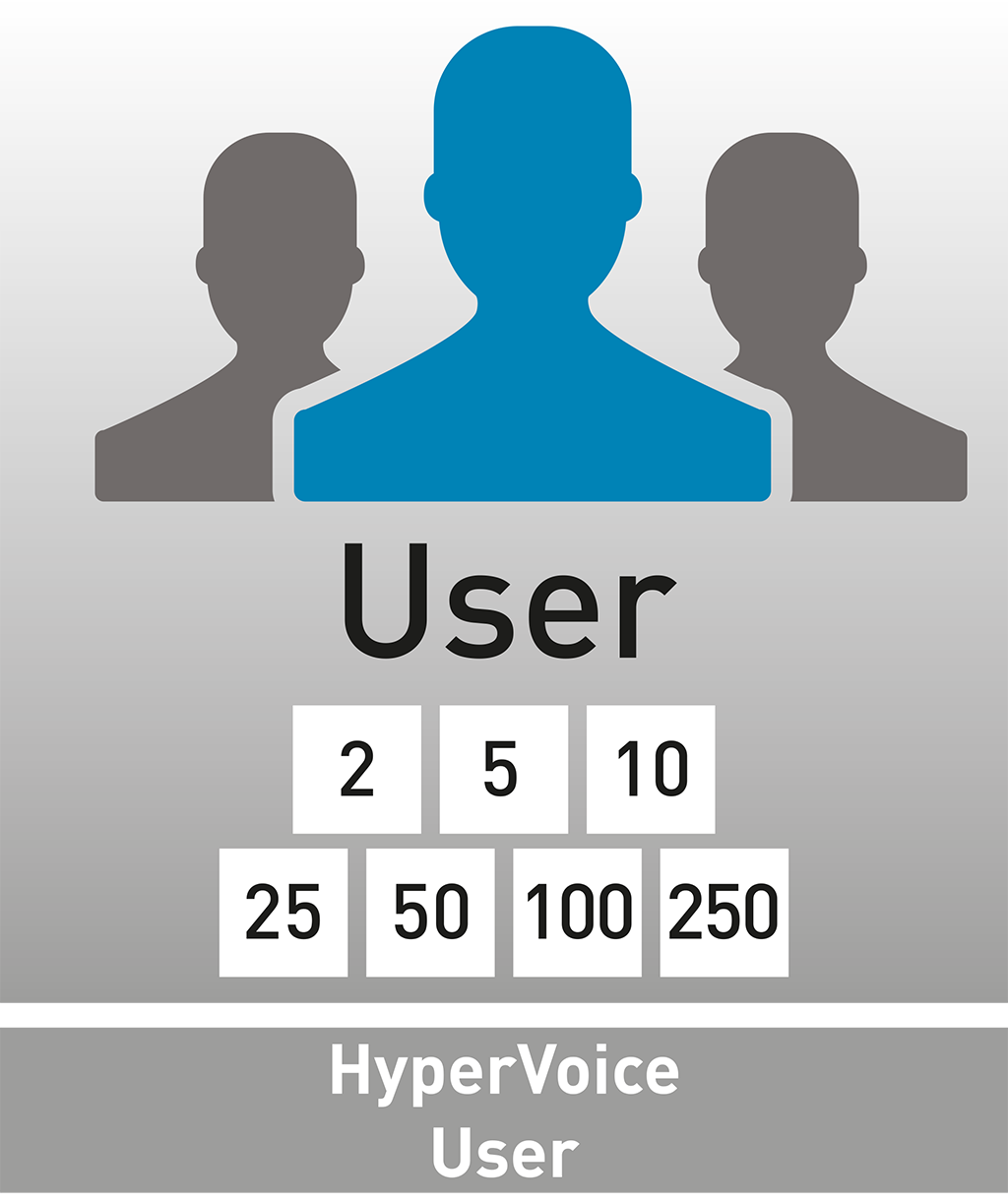 Logo der AGFEO HyperVoice User Lizenz